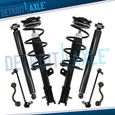 #ad AWD Struts w Coil Springs Rear Shocks Suspension Kit for Nissan Rogue Select $232.21
