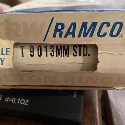 #ad #ad TRW Ramco T9013 MM STD piston rings. 4.00” Diameter $55.00