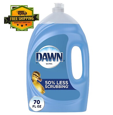 #ad Dawn Ultra Dish Soap Dishwashing Liquid Original Scent 70 fl oz $11.40