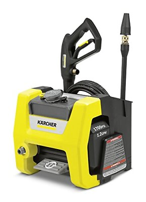 #ad K1700 Cube 1700 Psi 1.2 Gpm Electric Power Pressure Washer With Turbo 15 Soap No $188.69