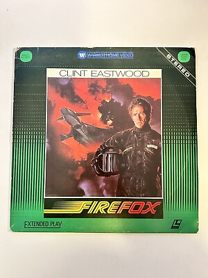 #ad Firefox Laserdisc Clint Eastwood Extended Play 1983 $17.99