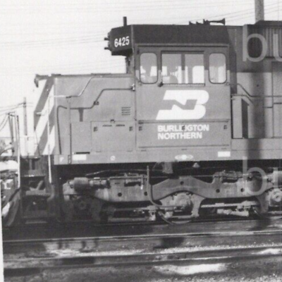 #ad 1974 Burlington Northern Railway Electromotive #6425 Northern Kansas City MO $37.50
