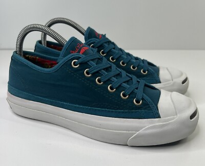 #ad Converse Jack Purcell Sneaker 1T492 Blue Fabric Low Lace Up Casual Women#x27;s 7 $28.00