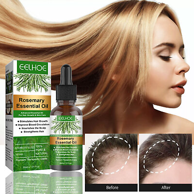 Rosemary Essential Oil for Hair Growth 100% Pure Natural Therapeutic Grade Safe $6.99