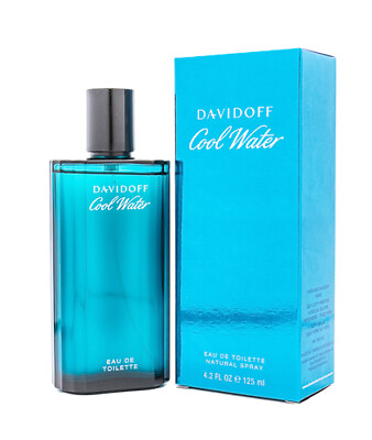 #ad Cool Water by Davidoff 4.2 oz 125 ml EDT Cologne Spray for Men New In Box $24.99