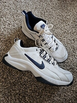 #ad 2001 Nike Air Blue on White Sneakers Cross Training Trainers NEW Sz 11.5. GWSB $58.89