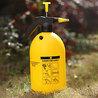 #ad 2L Garden Pressure Sprayer Portable Hand Pump Chemical Weed Spray Water Bottle $37.56
