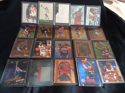 GRANT HILL 20 ALL HIGH END VERY SCARCE INSERTS CARD LOT PISTONS AMAZING $49.99