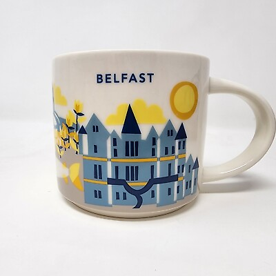 #ad Starbucks Belfast YAH Mug Northern Ireland Fish Titanic Gardens New You Are Here $149.99