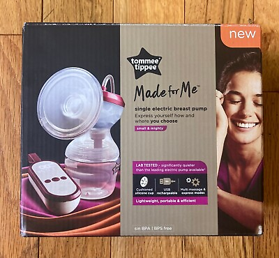 #ad Tommee Tippee Made For Me Single Electric Breast Pump Brand New in box Sealed $32.99