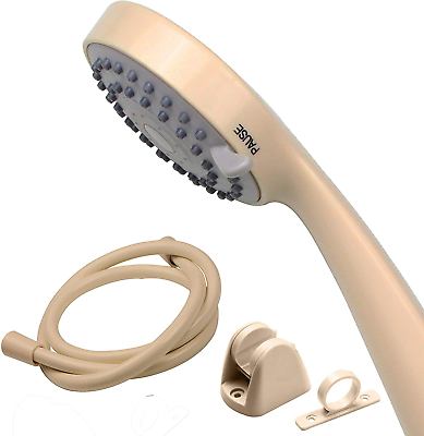 #ad High Pressure RV Handheld Shower Head Unit with Powerful Shower Spray w Pause se $27.80