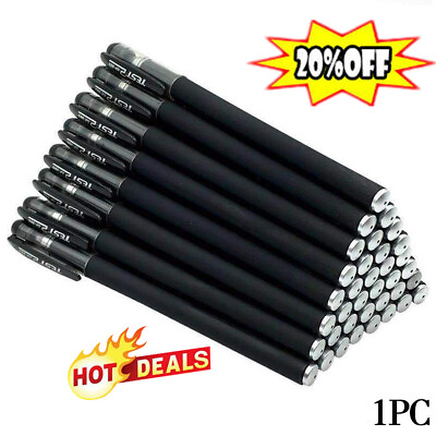 #ad 0.5mm Black Gel Pen Full Matte Water Pens Writing Stationery Pen Supply Office $0.99