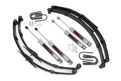 #ad Rough Country 2.5in For Jeep Suspension Lift Kit 87 95 Wrangler YJ 615.20 $474.95