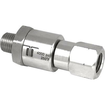 #ad Mosmatic Live Pressure Washer Swivel 4000 PSI 3 8in. NPT M Stainless Stee... $39.99