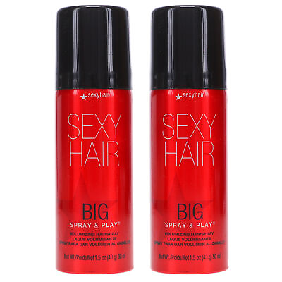 #ad Sexy Hair Big Sexy Hair Spray and Play Volumizing Hairspray 1.5 oz 2 Pack $21.90