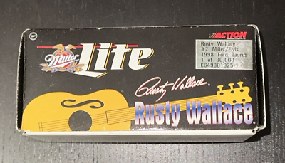 #ad Action Rusty Wallace #2 Miller Lite Elvis Presley 1998 Ford Taurus 1 30000 Box $23.24