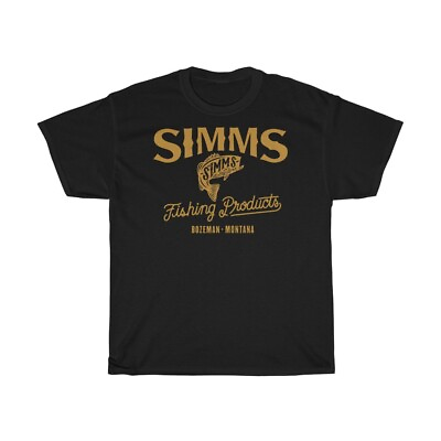 #ad Simms Fishing Bozeman Montana Classic T Shirt $22.99