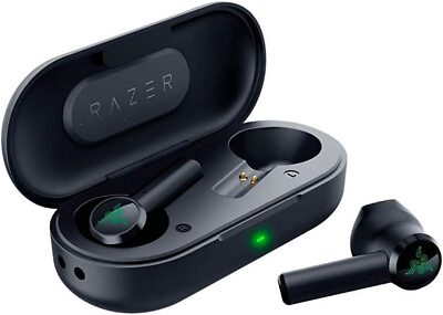#ad Razer Hammerhead True Wireless Bluetooth Gaming Earbuds Touch Enabled BLACK $29.95