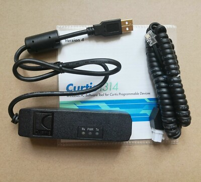 #ad CURTIS 1314 4402 PC Programmer with 1309 USB Interface Box Upgraded 1314 4401 $349.98