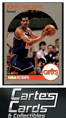 #ad #ad John Hot Rod Williams 1991 Sears Hoops 100 Superstars #19 Cleveland Cavaliers $1.95