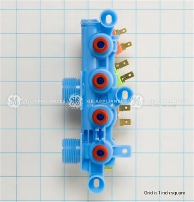 #ad New Genuine OEM GE Washer Water Inlet Valve WH13X26637 $54.62