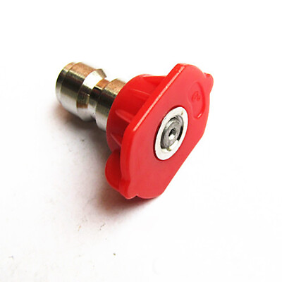 #ad 2.0 Hole Pressure Washer Nozzle Kit 5 Colors 0 15 25 40°Fan Shape Nozzle Tips $9.39