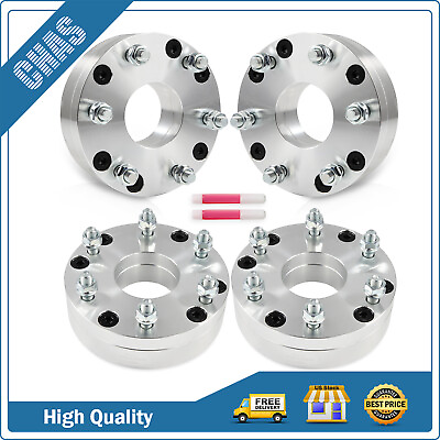 4 5x4.75 to 6x5.5 Wheel Adapters 2quot; 5x120.65 Hub to 6x139.7 Wheel Fits Chevy #ad $138.59