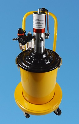 #ad 5 gallon Air Pneumatic Compressed Grease Pump Injector High Pressure Filler $290.46