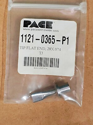 #ad #ad Pace 1121 0365 P1 Flat End Tip 28X .074 $69.99