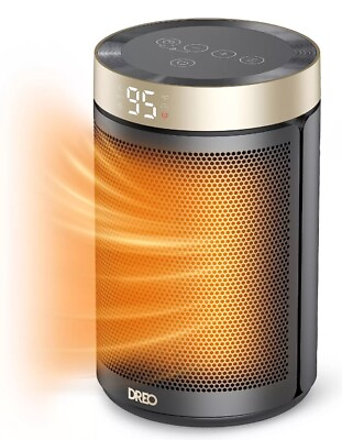 #ad Dreo Space Heaters for Indoor Use Portable Heater with Thermostat 1 12H Timer $29.88