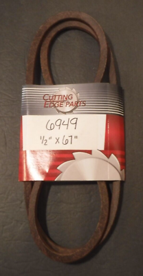 #ad New Cutting Edge Parts 6949 754 0355 Replacement Belt 1 2quot; x 67quot; 4L 6700 $9.95