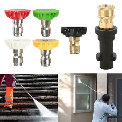 Experience Powerful Cleaning with 5 Nozzle Adapter for Karcher K Series #ad $20.80