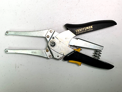 #ad CRAFTSMAN Professional 31692 Ratcheting Pressure Variable Clamp Pliers NiceShape $27.99