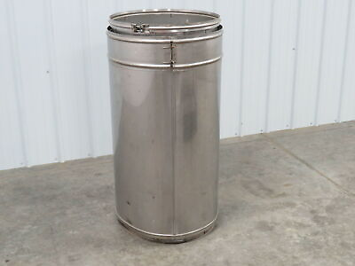 #ad Metal Fab 20PIC42 440 Stainless Double Wall Pressure Chimney Pipe Duct 20quot; x 42quot; $599.99