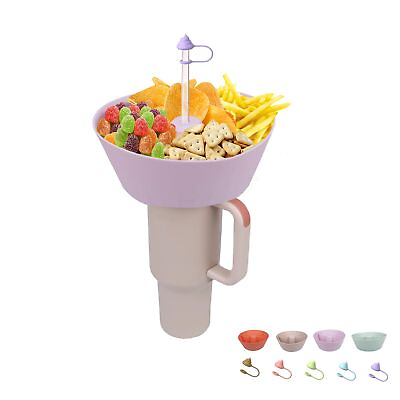 #ad Stanley Accessories Snack Tray Including Straw Cover for Popcorn Potato Ch... $20.45