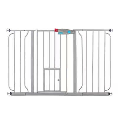 Carlson Extra Wide Walk Through Pet Gate with Small Pet Door #ad $53.09