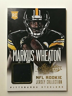 2013 Absolute NFL Rookie Jersey Collection Excell No.24 Markus Wheaton STEELERS $2.99