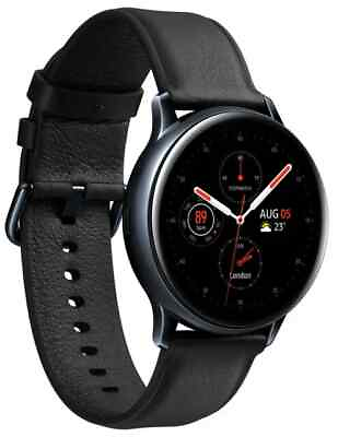 #ad #ad Samsung Galaxy Watch Active 2 SM R835 LTE 40MM Black C $34.99