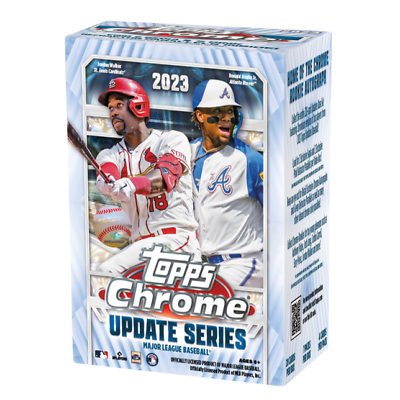 #ad 2023 Topps Chrome Update Series Baseball Blaster Box 7 Packs FAST SHIPPING $30.25