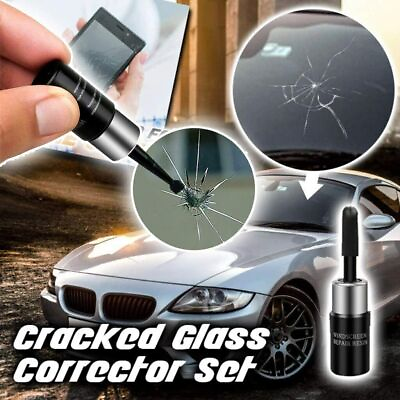 #ad Automotive Glass Nano Repair Fluid Fix Car Windshield Resin Chip Crack Tool Kits $4.89