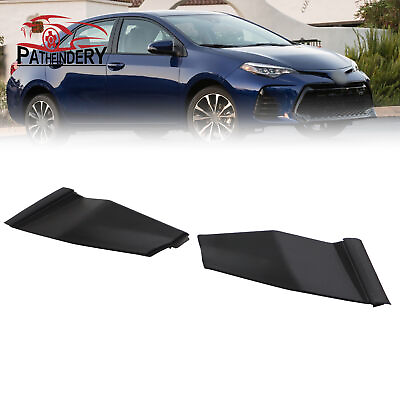 #ad #ad 1 Pair For Toyota Corolla 2014 2019 Front Wiper Side Cowl Extension Cover Trim $9.99