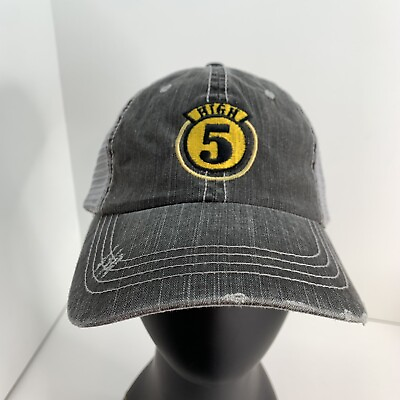 #ad High 5 Baseball Cap Adjustable Gray New Without Tags $16.99