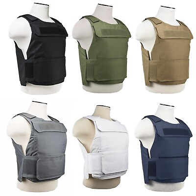 #ad Discreet Plate Carrier Law Enforcement Tactical Vest M to 2XL up to 11x14 Armor $22.99