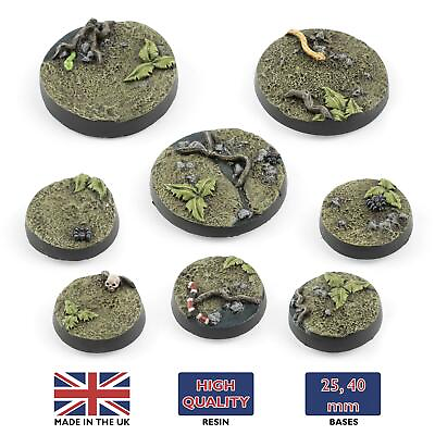 WWG Jungle Warfare Bases – 20mm 28mm Scale Pacific Model Miniature Figures $16.49