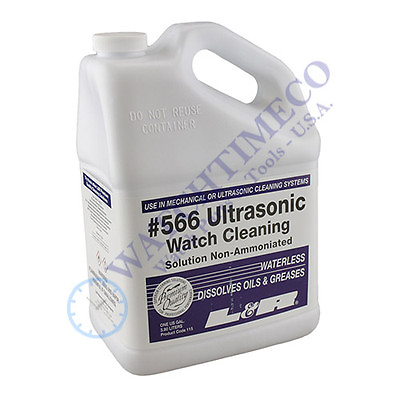 #ad Lamp;R #566 Ultrasonic Watch Cleaning Solution Non Ammoniated 1 Gallon Brand New $51.99