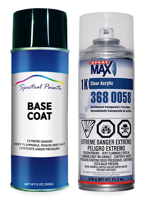 #ad For Ford MX7001865 Pacific Gas amp;amp; Electric Blue Aerosol Paint amp; Clear Compati $55.95