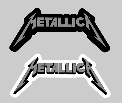#ad Metallica Sticker Decal $1.99