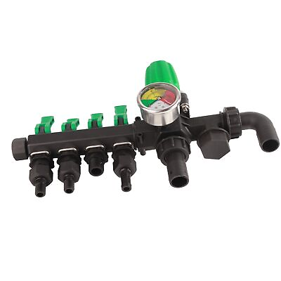 #ad 4 Way Water Splitter Agricultural Sprayer Control Valve Acc HG $51.21