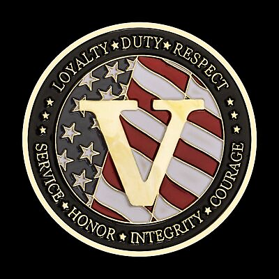 #ad Army Veteran Challenge Coin $9.08