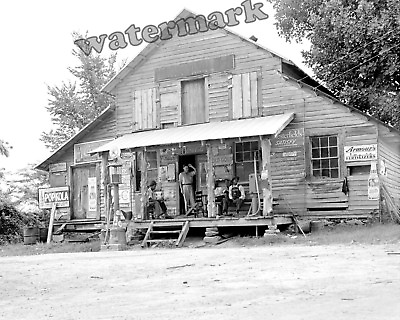 Photograph of a Country Store Texaco Gas in Gordonton North Carolina 1939 8x10 $7.95